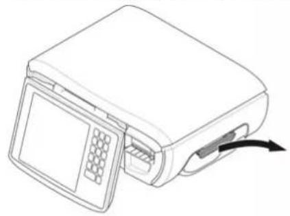 AVERY BERKEL XTi420 - Remplacer un rouleau de tickets - 1