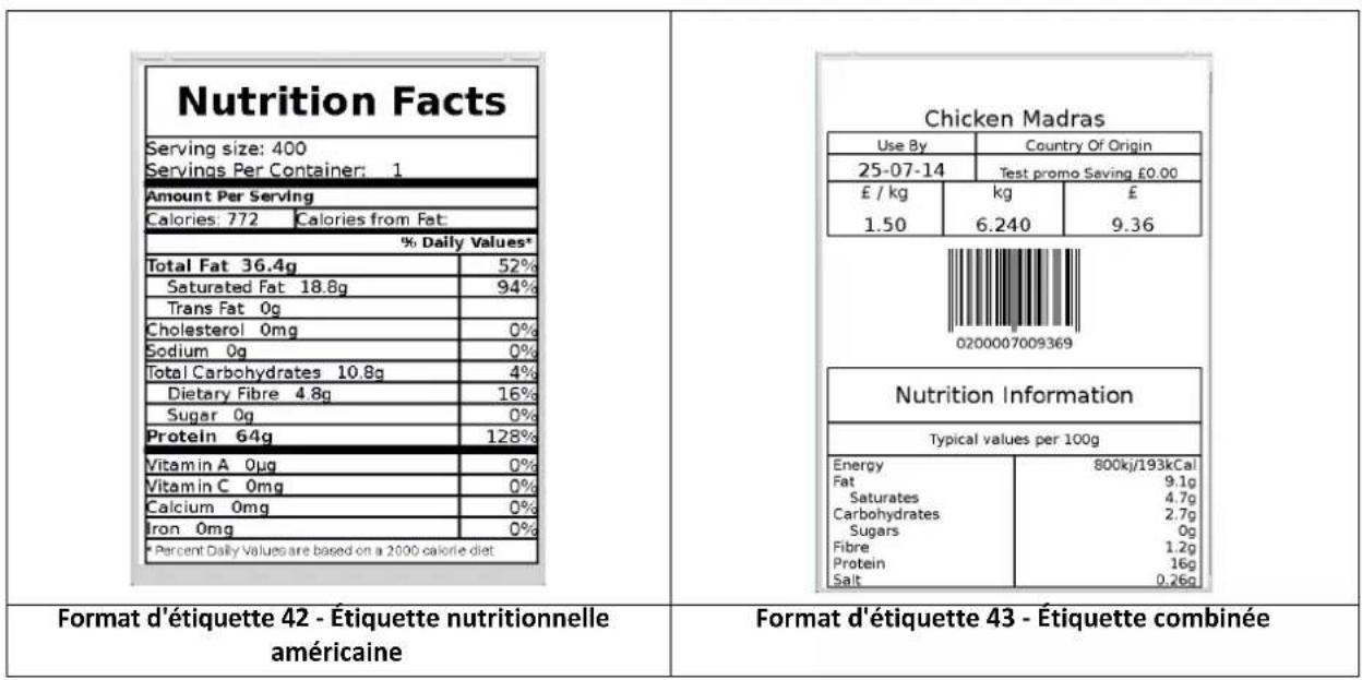 AVERY BERKEL XTi420 - Données nutritionnelles - 3