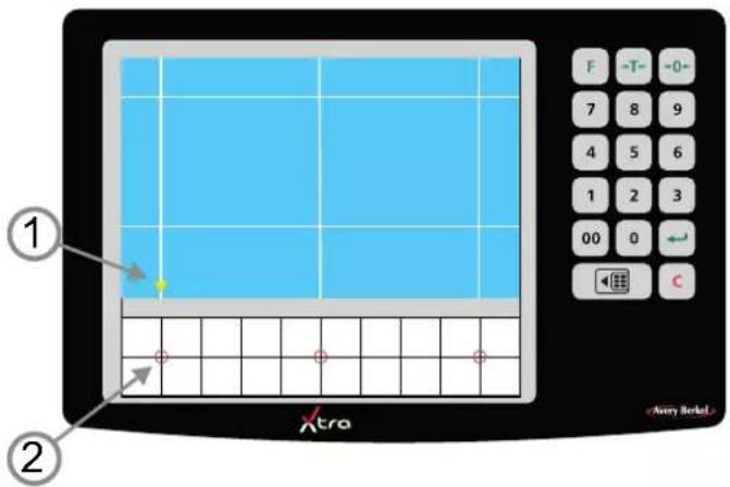 AVERY BERKEL XTx400 - Calibration écran tactile - 1