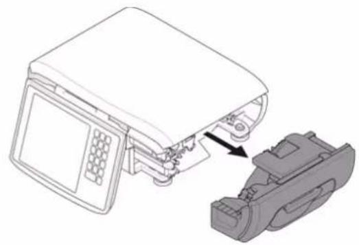 AVERY BERKEL XTx400 - Remplacer un rouleau de tickets - 2