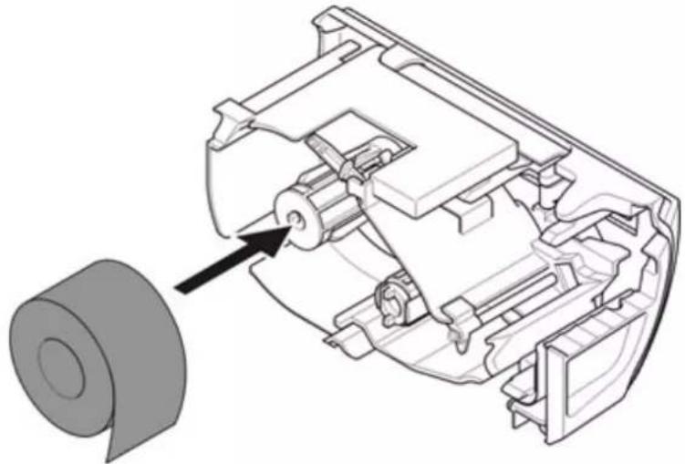 AVERY BERKEL XTs200 - Remplacer un rouleau de tickets - 2