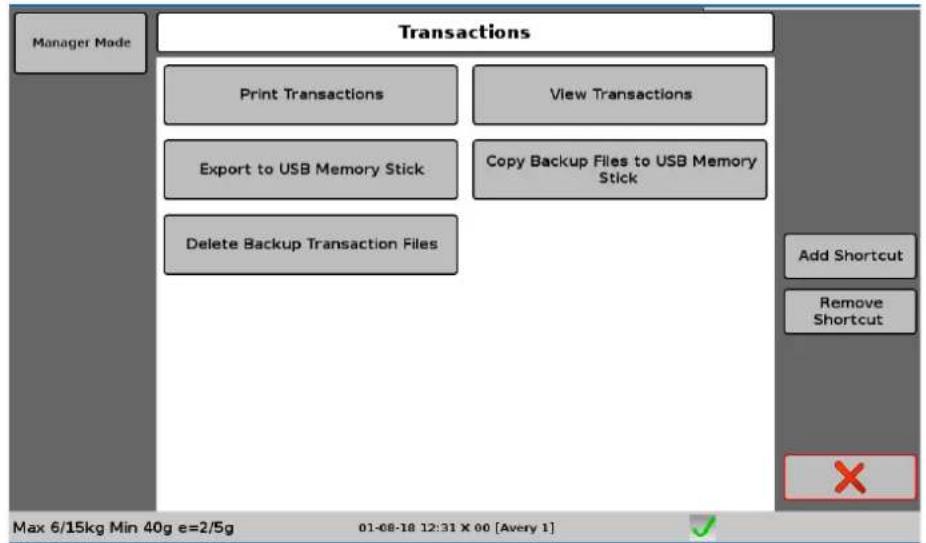 AVERY BERKEL XTs700 - Transactions - 1