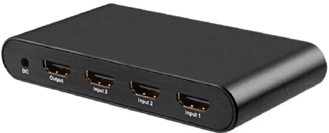 Digitus DS-45316 - Commutateur UHD HDMI, 3x1 - 1