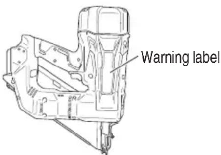 HITACHI NR1890DR - CAUTION - 1