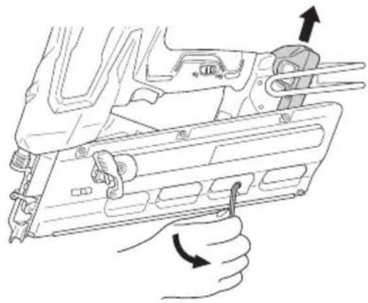 HITACHI NR1890DR - CAUTION - 2
