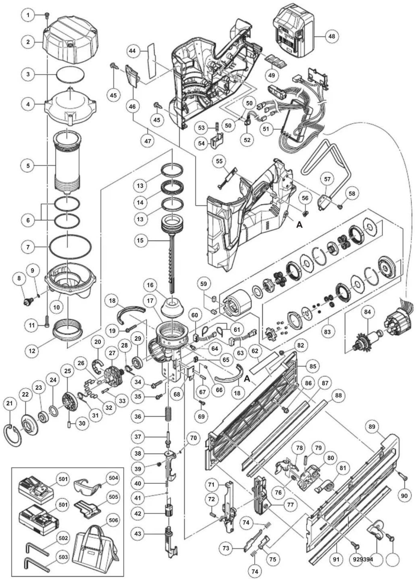 HITACHI NR1890DR - NOTA - 1