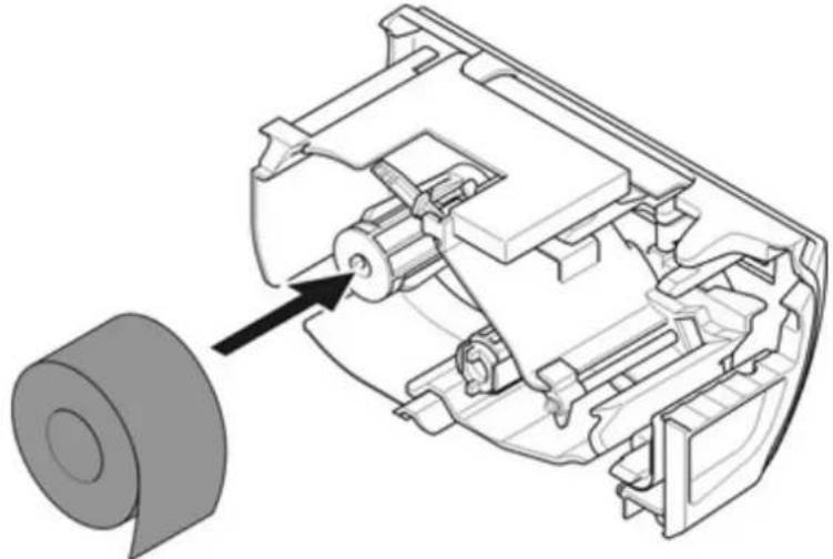 AVERY BERKEL XTx100 - Remplacer un rouleau d'étiquettes - 2