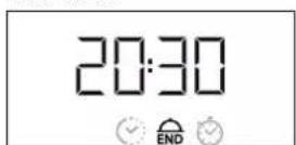 HOTPOINT FA2 841 JH BL HA - PROGRAMMING THE END COOKING TIME/DELAYED START - 2