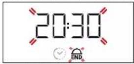 HOTPOINT FA2 841 JH BL HA - PROGRAMMING THE END COOKING TIME/DELAYED START - 1