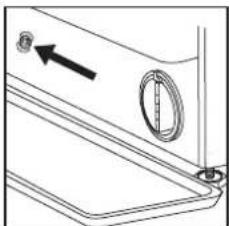 HOTPOINT BI WMHG 81485 EU - Limpeza do filtro de água/drenagem da água residual - 1
