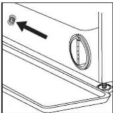 HOTPOINT BI WMHG 81485 EU - Nettoyage du filtre à eau / évacuation de l'eau résiduelle - 1