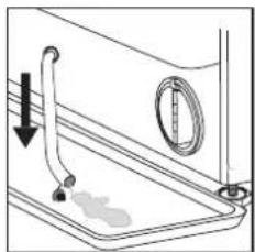 HOTPOINT BI WMHG 81485 EU - Limpeza do filtro de água/drenagem da água residual - 2