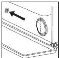 HOTPOINT BI WMHG 81485 EU - Pulizia del filtro dell'acqua/scarico dell'acqua residua - 1