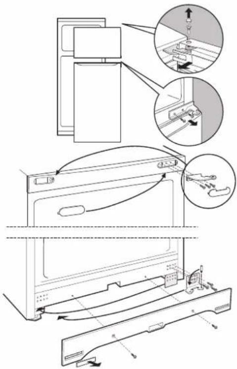 HOTPOINT ENTM 18210 VW 1 - Možnost odpiranja vrat na obe strani - 1