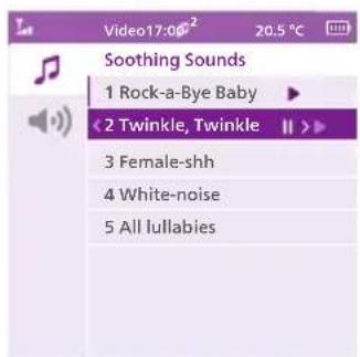 PHILIPS Avent SCD892 - Sélection du son apaisant - 5