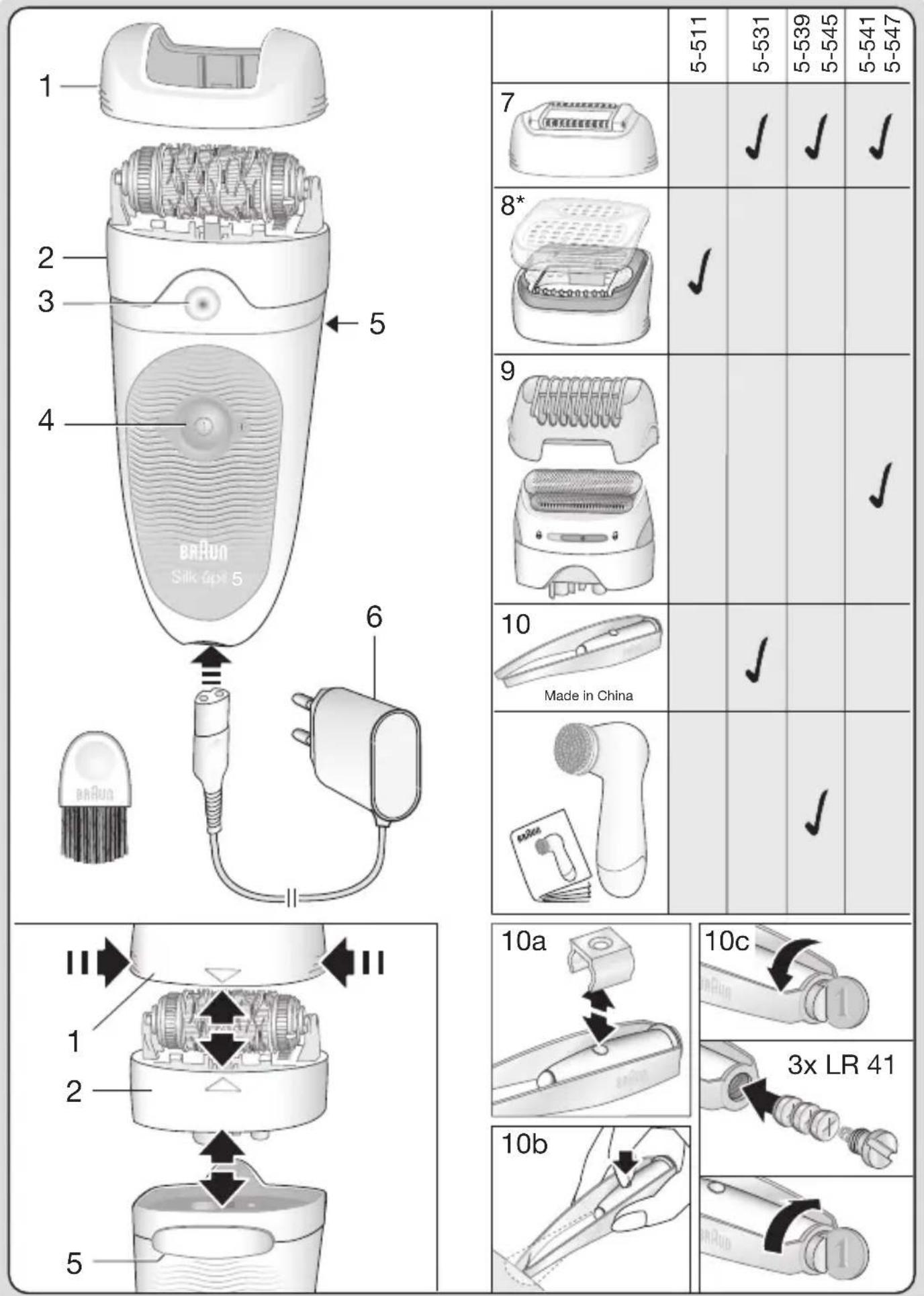 BRAUN Silk-épil 5-545 - 1