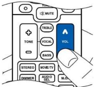 ONKYO TX-SR3100 - Réglage du volume - 1