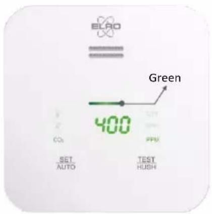 ELRO FCO2400R - Status indicator - Green / Yellow / Red - 1