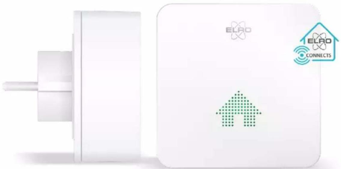 ELRO FCO2400R - ACCESSORIO - CONNETTORE K2 PER ALLARME DOMESTICO INTELLIGENTE SF50GA - 1