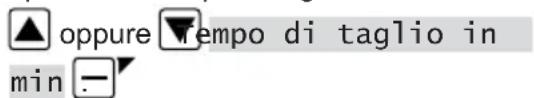 SOLO Robolinho 822 W - Impostare il taglio delle superfici secondarie - 1