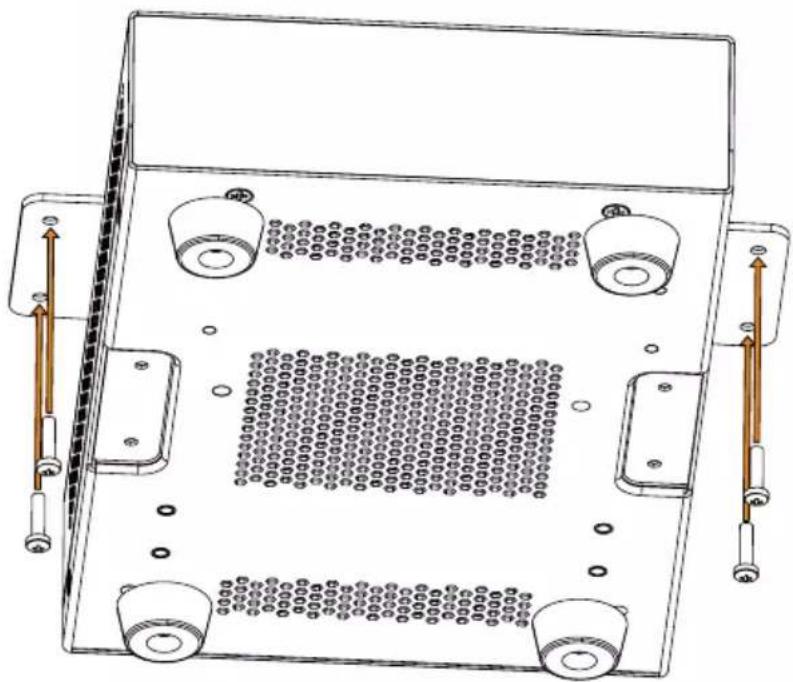 LD Systems TR 206 - UNDER / ON-TABLE MOUNTING - 1