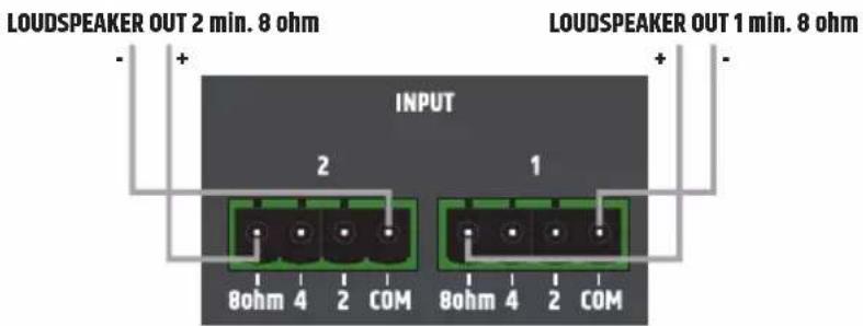 LD Systems TR 206 - INGRESSI - 2