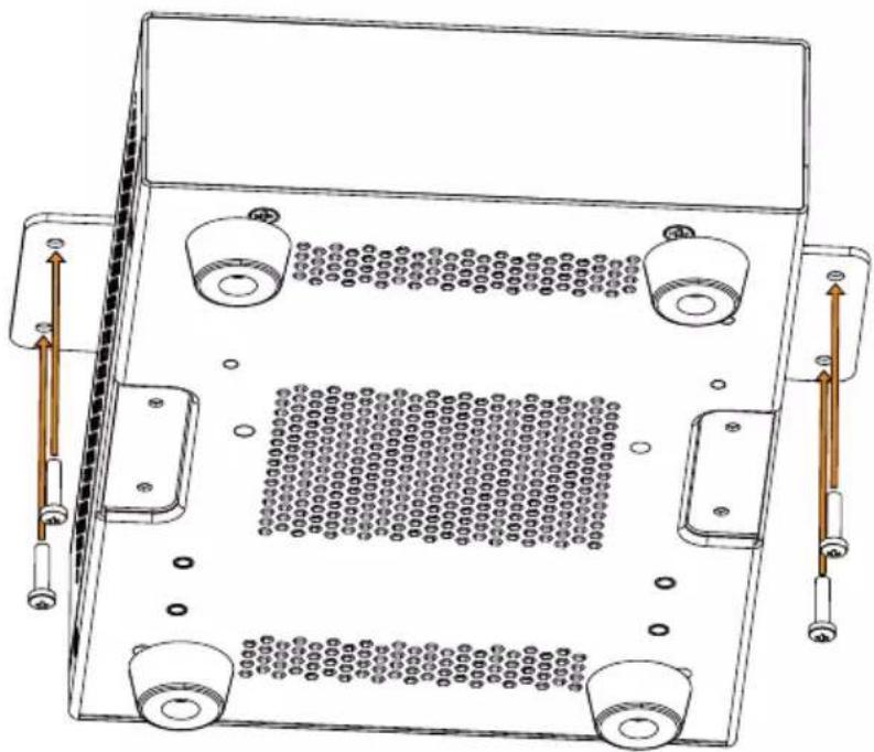 LD Systems TR 206 - MONTAGE SOUS / SUR TABLE - 1