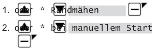 SOLO Robolinho 2323 W - Randmähen bei manuellem Start - 1