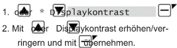 SOLO Robolinho 2323 W - Displaykontrast einstellen - 1