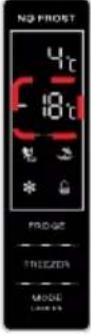 VEDETTE VFC320DW - Temperature setting recommendation - 2