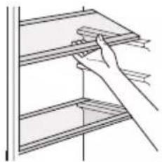 VEDETTE VFC320DW - Positioning the door balconies - 1
