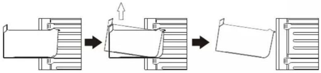 VEDETTE VFC320DW - Disassemble the bottom drawer - 2
