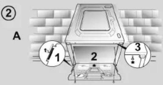 HOOVER HWQ 49AMC6/1-84 - ATTENZIONE: non lasciare gli elementi dell'imballaggio a portata dei bambini. - 2