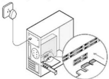 TP-LINK Archer T2E - Branchement à un ordinateur - 1