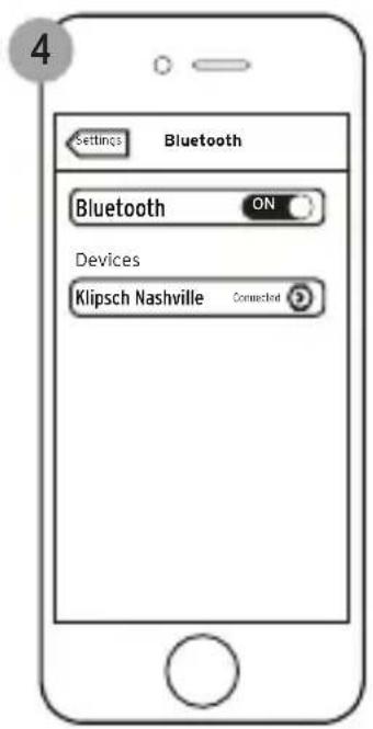 KLIPSCH Nashville - \* Example only. Your device may differ. - 2