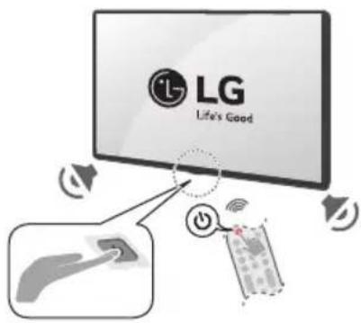 LG 65QNED80URA - Mise sous tension du téléviseur - 1