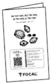 IN TSY 200, ICC TSY 100, IS TSY 100,IC TSY 100 FOCAL