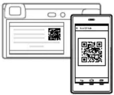 SONY Alpha A7C II - Connect the camera and your smartphone using the QR Code. - 1