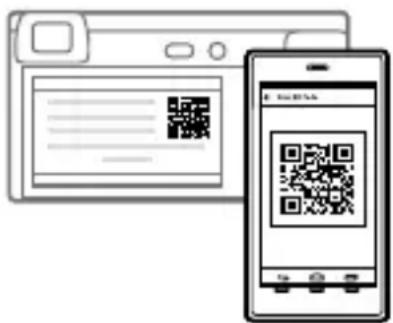 SONY Alpha A7C II - Ligue a câmara e o seu smartphone usando o QR Code. - 1