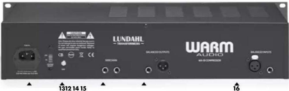 Warm Audio WA-1B - DEUTSCH VORDERSEITE UND RÜCKSEITE LEITFADEN - 2