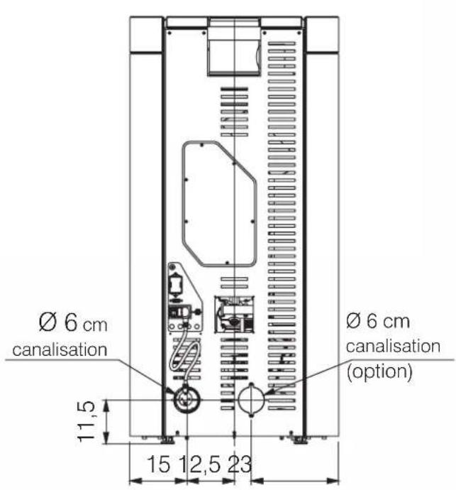 EDILKAMIN RADA Air Tight C - RADA AIR TIGHT C · DIMENSIONS (cm) - 2