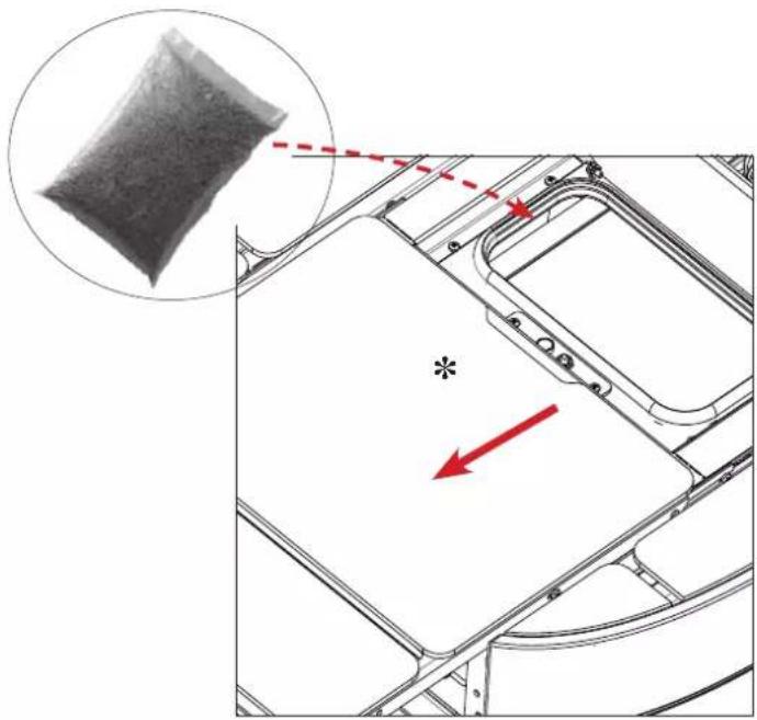 EDILKAMIN RADA Air Tight C - CARICAMENTO DEL PELLET NEL SERBATOIO - 1
