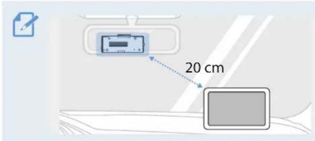 Thinkware F70 Pro - Choix de l'emplacement d'installation - 2