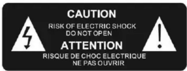 THOMSON WS400DUO - Safety warning and notice - 2