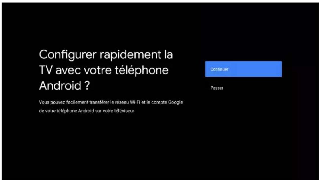 THOMSON 40FA2S13 - Connexion au compte Google - 1