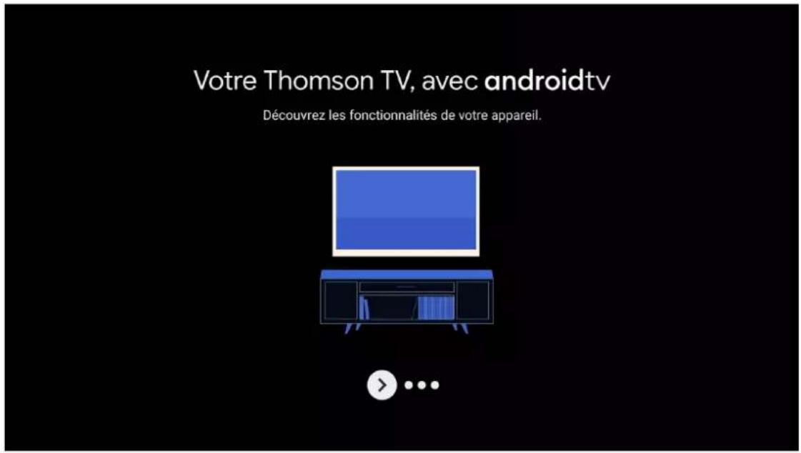 THOMSON 65UA5S13 - Exécuter les installations automatiques - 2