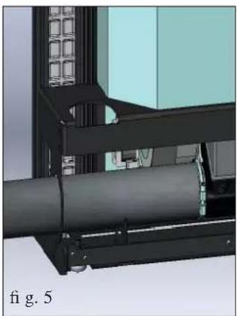 EDILKAMIN MICRON - CONEXÃO DO TUBO DE SAÍDA DOS FUMOS À PARTE LATERAL DIREITA - 1