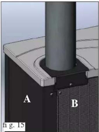 EDILKAMIN MICRON - COLLEGAMENTO USCITA FUMI DAL TOP - 7