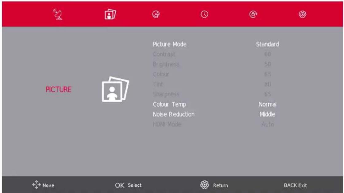 THOMSON Easy TV - Menu image - 1
