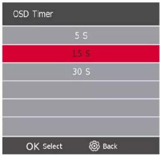THOMSON Easy TV - Minuterie OSD - 1